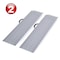 Fleming Supply Loading Ramps Steel Set for ATVs, Motorcycles, Mowers, Carts Use with Pickup Trucks, 1200lb Capacity 329331BKL - alternate 1